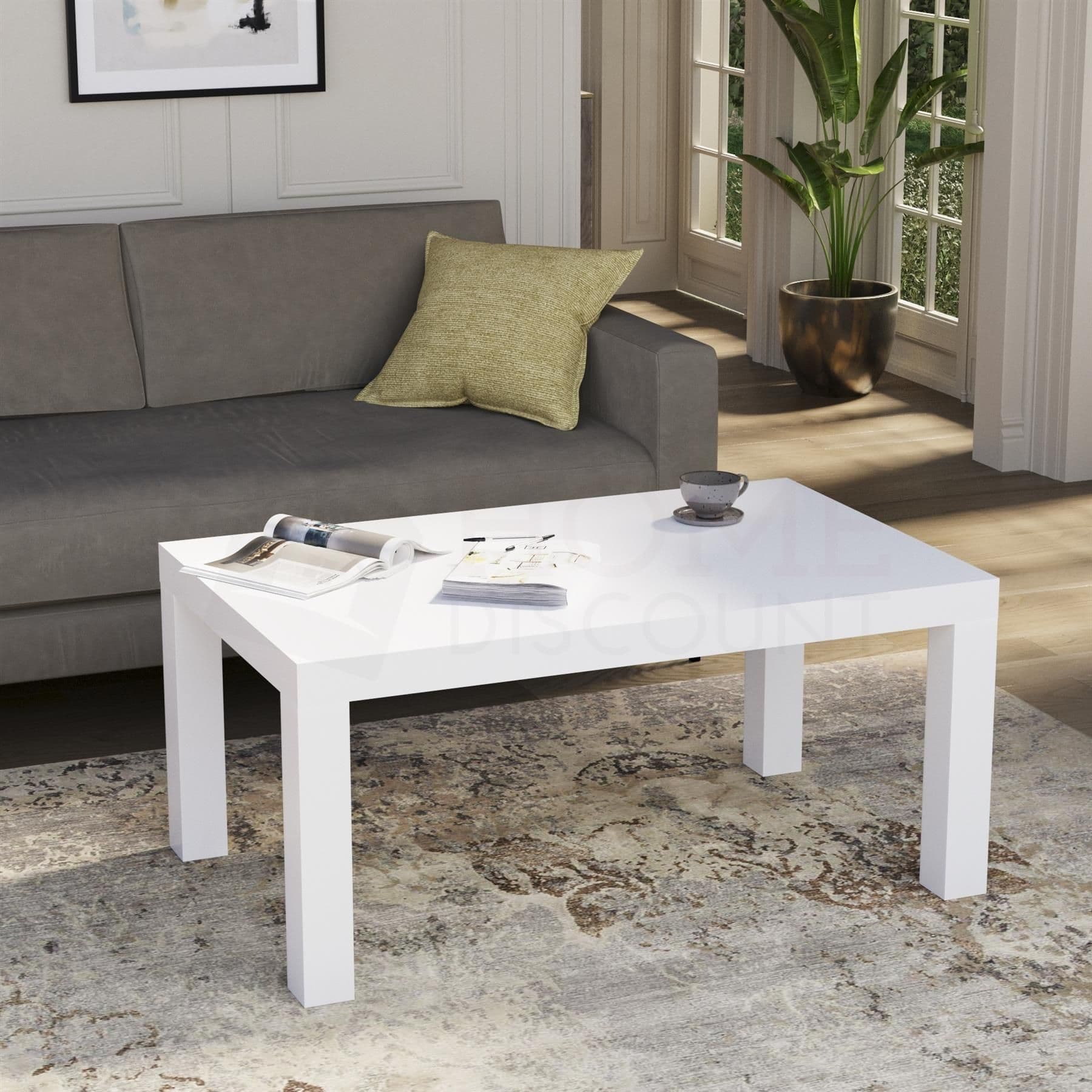 Vida Designs Beeston Coffee Table Side Table Living Room Bedroom Furniture