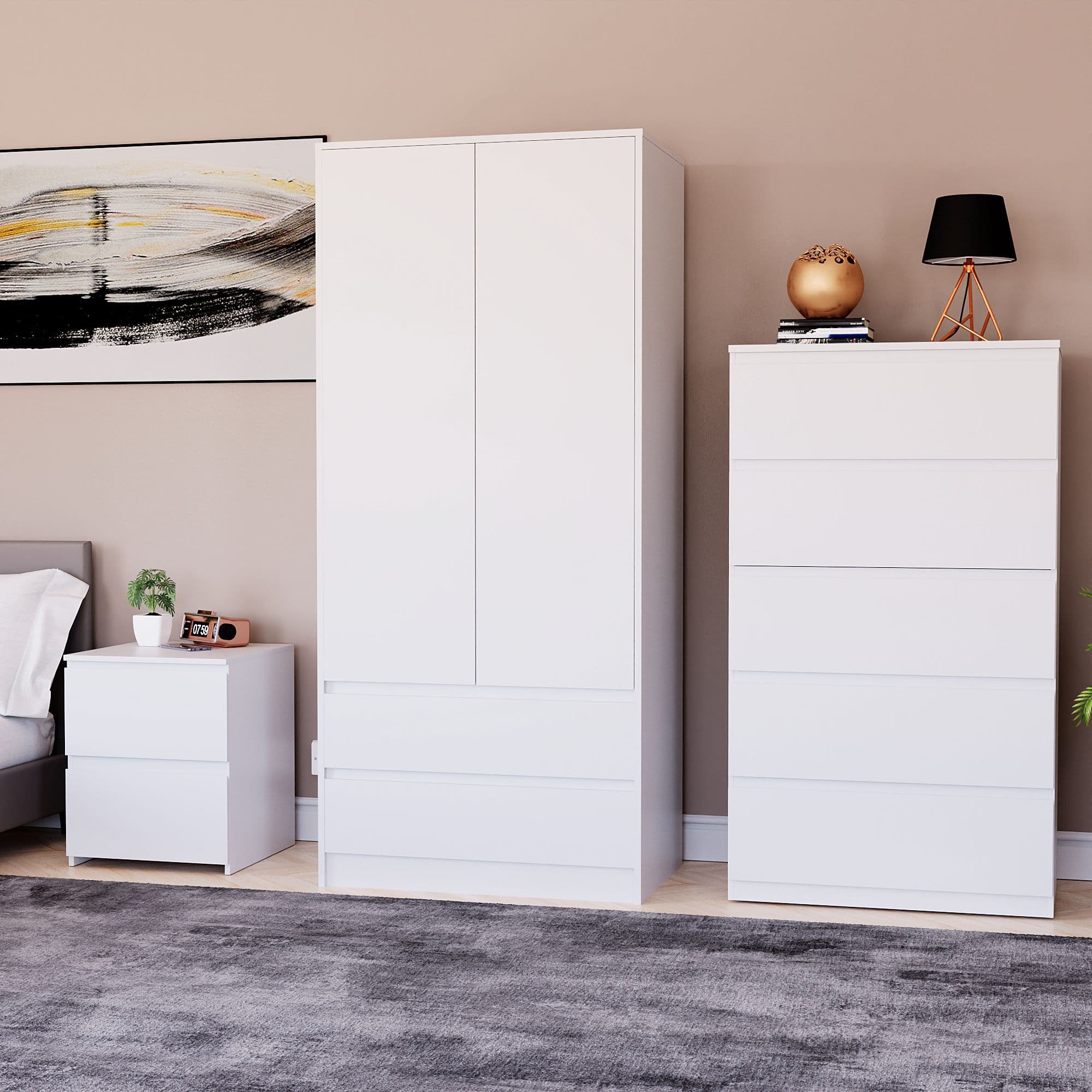 Vida Designs Denver Bedroom Set
