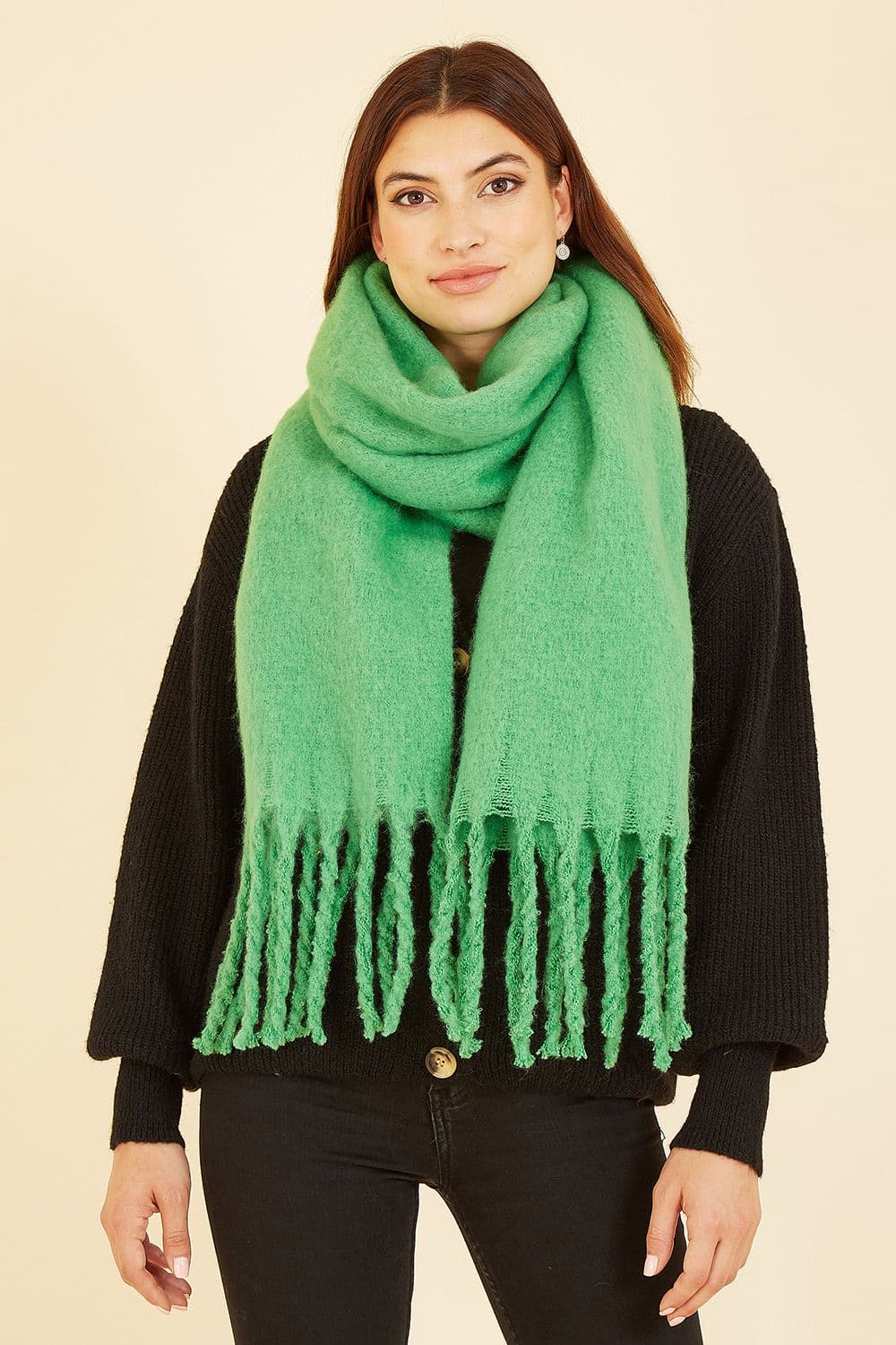 Green Soft Touch Scarf