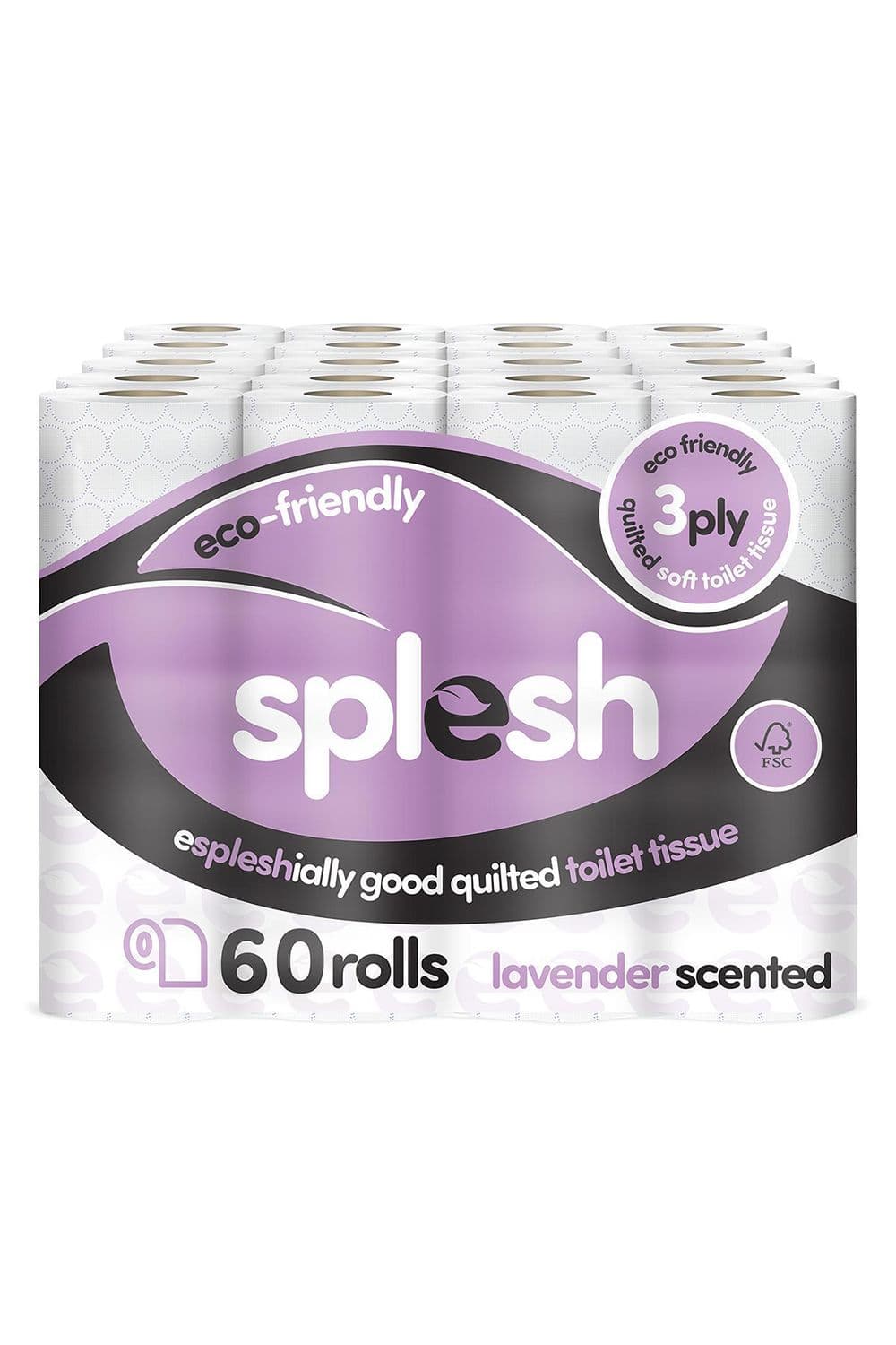 Toilet Roll Soft & Quilted Eco Friendly 60 Rolls