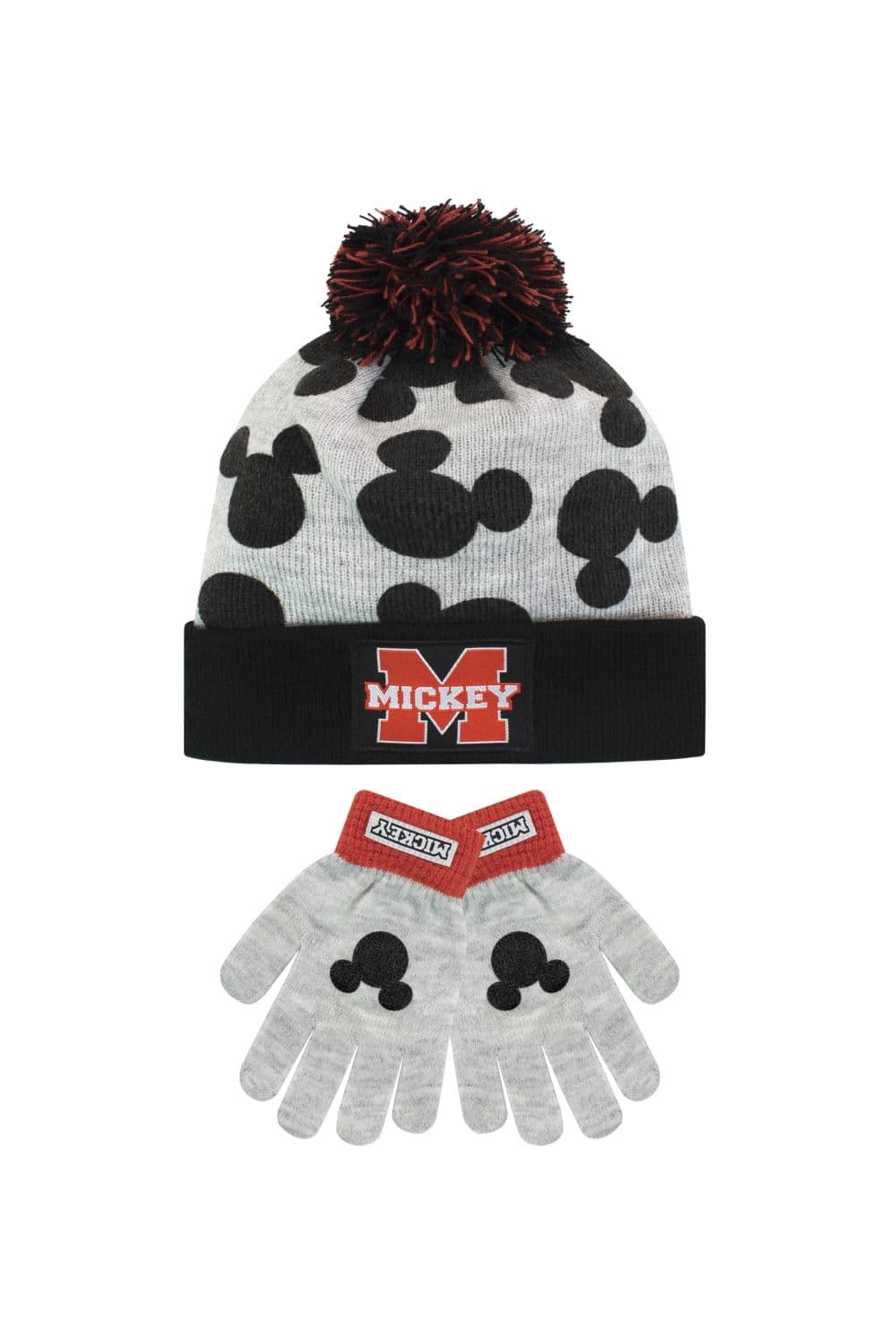Mickey Mouse Hat Gloves Set