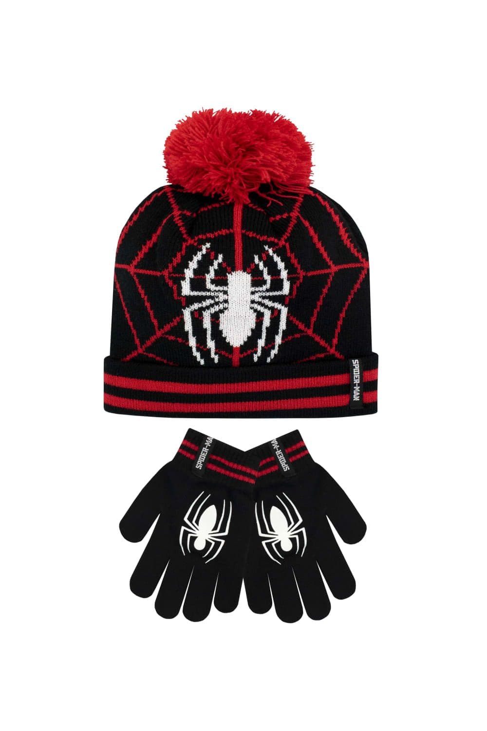 Spiderman Winter Hat Gloves Set