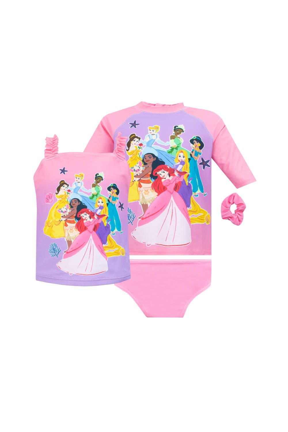 Princess 4 Piece Swim Set Scrunchie