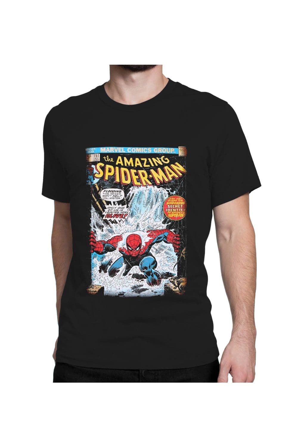 Spiderman Comic T Shirt