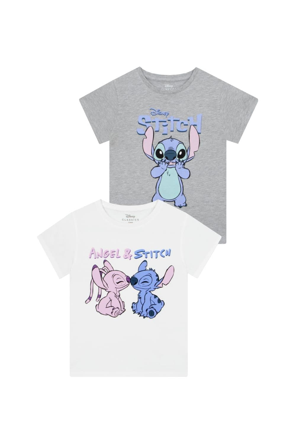 2 Pack Lilo Stitch T Shirts