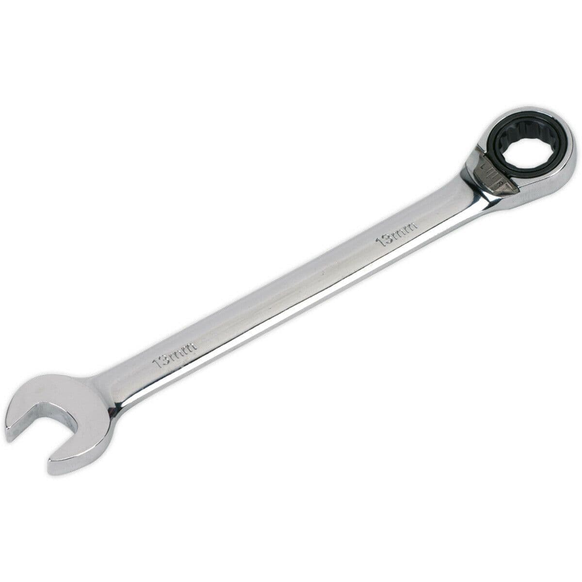 13mm Reversible Ratchet Combination Spanner Chrome Vanadium Steel Wrench