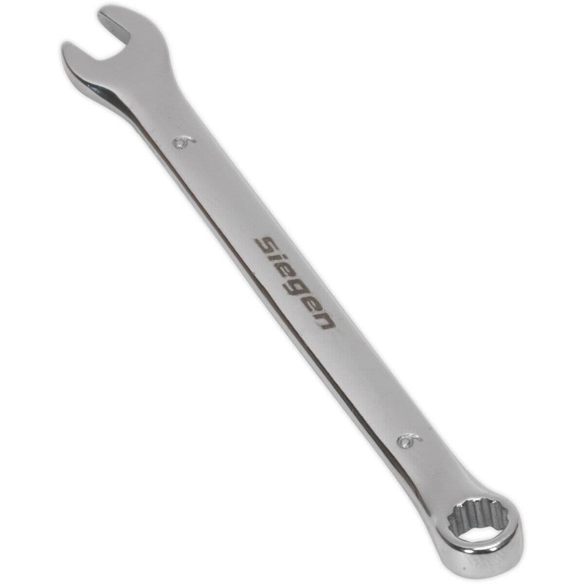 Hardened Steel Combination Spanner 6mm Polished Chrome Vanadium Wrench