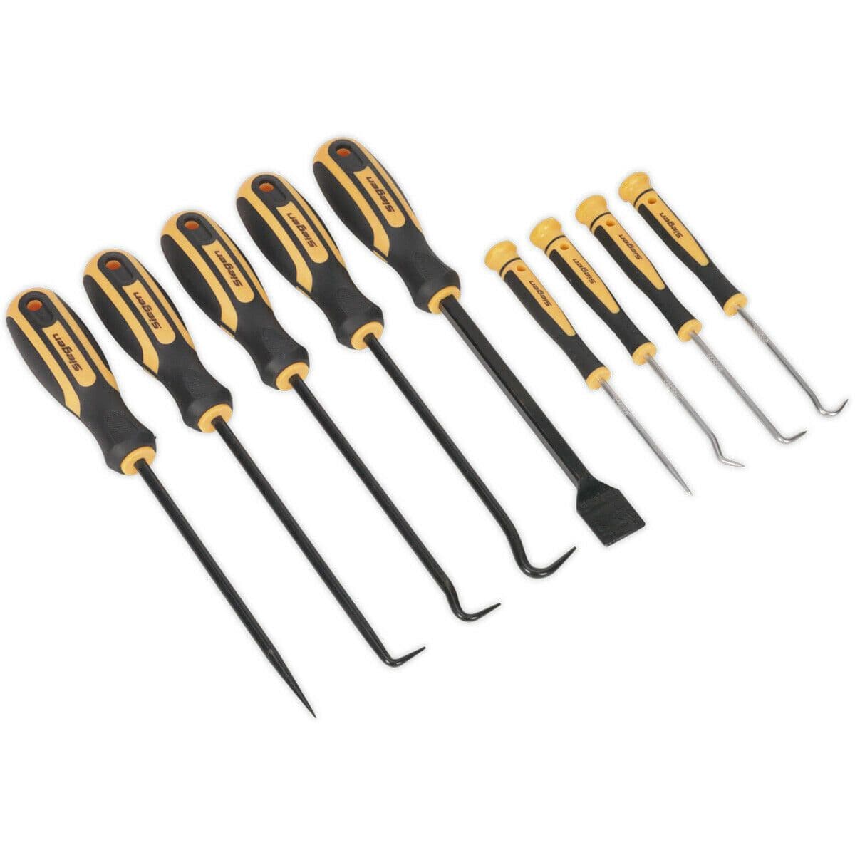 9 PACK Hand Scraper & Hook Set Hose & Pin Clip Picking Gasket Scraping Tools