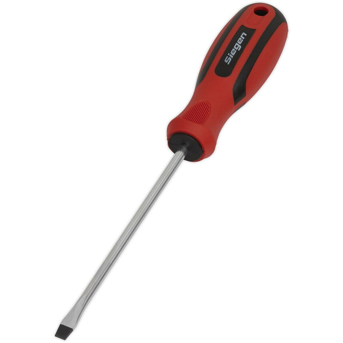Slotted 5 x 125mm Screwdriver Soft Grip Handle Chrome Vanadium Shaft