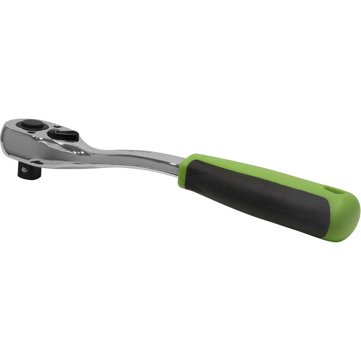 72 Tooth Offset Flip Reverse Ratchet Wrench 1 2 Inch Sq Drive Pear Head