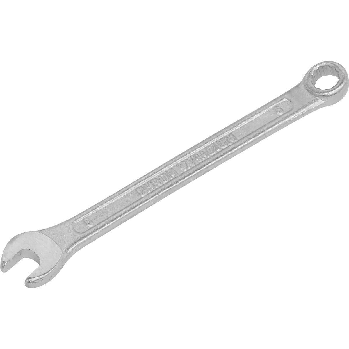 6mm Combination Spanner Fully Polished Heads Chrome Vanadium Steel