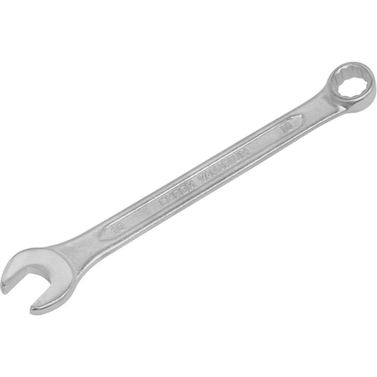 10mm Combination Spanner Fully Polished Heads Chrome Vanadium Steel