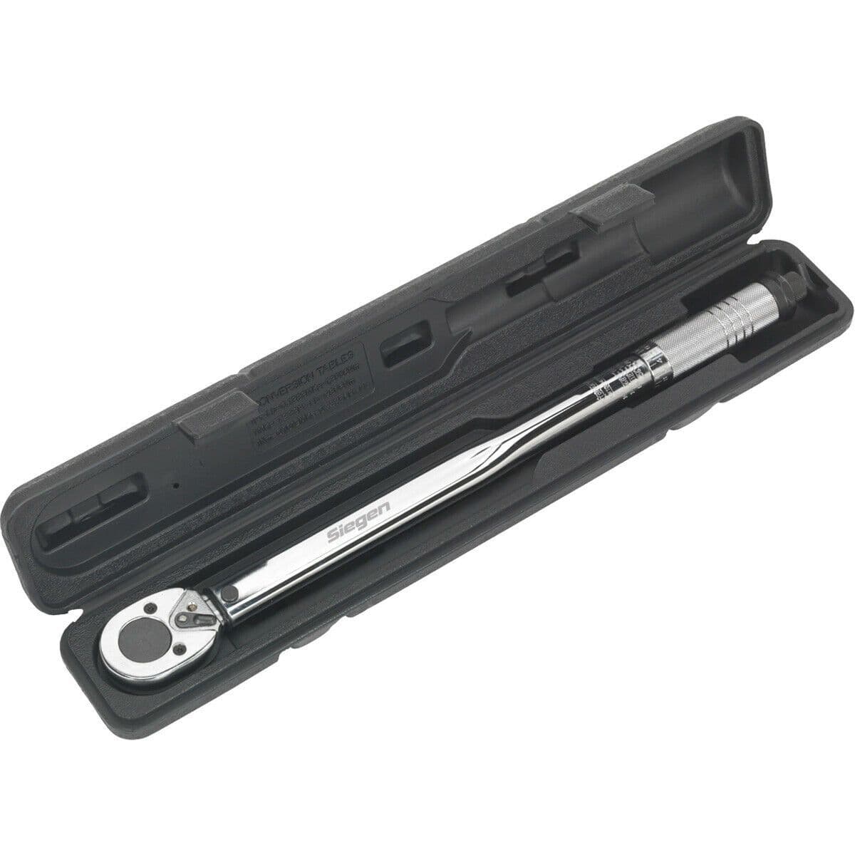 Ratchet Torque Wrench 1 2" Sq Drive Twist Reverse Hardened & Tempered