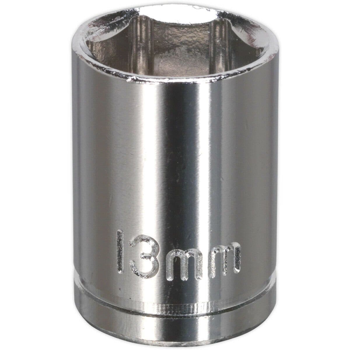 13mm Chrome Plated Drive Socket 3 8" Square Drive High Grade Carbon Steel