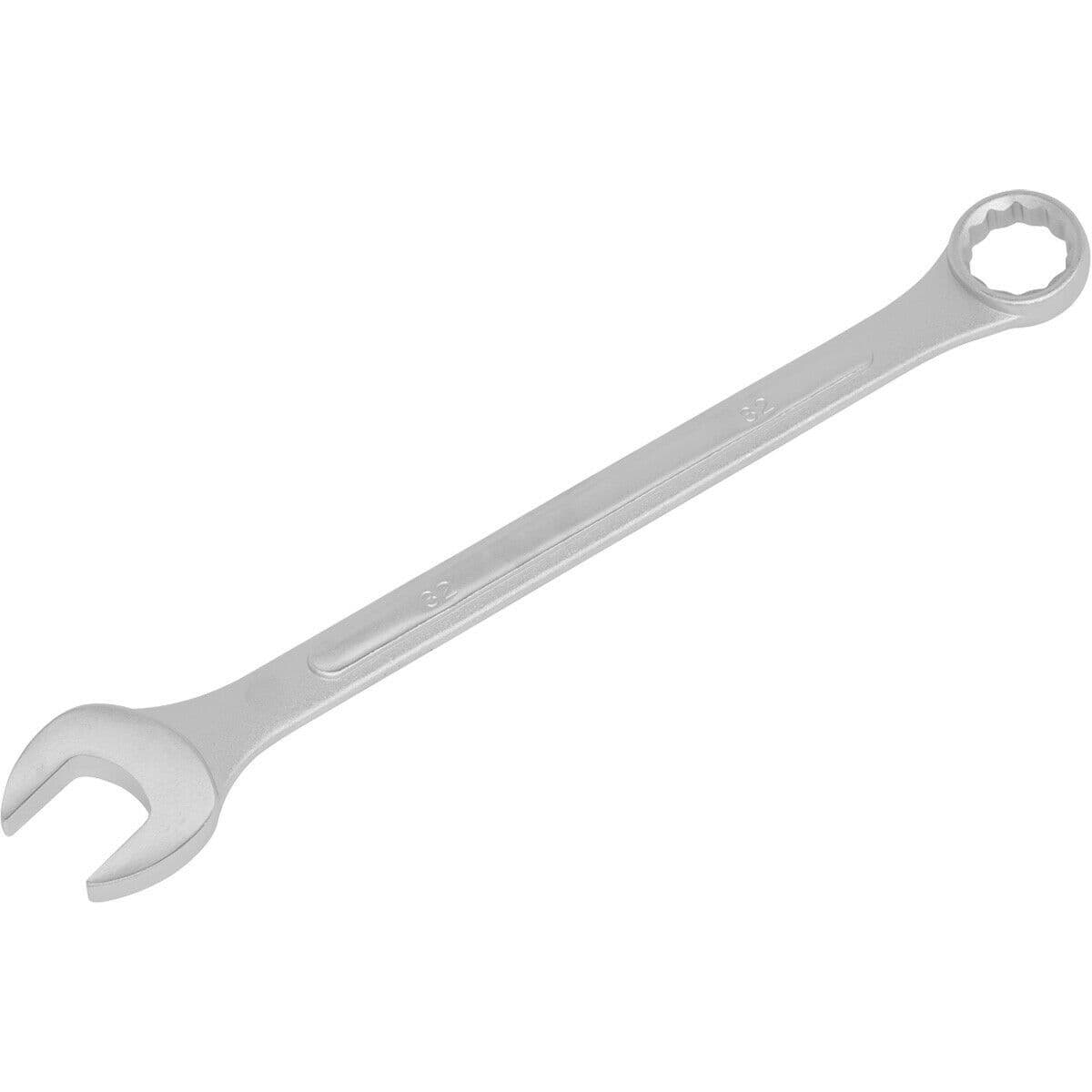 32mm Large Combination Spanner Drop Forged Steel Chrome Plated Polished Jaws
