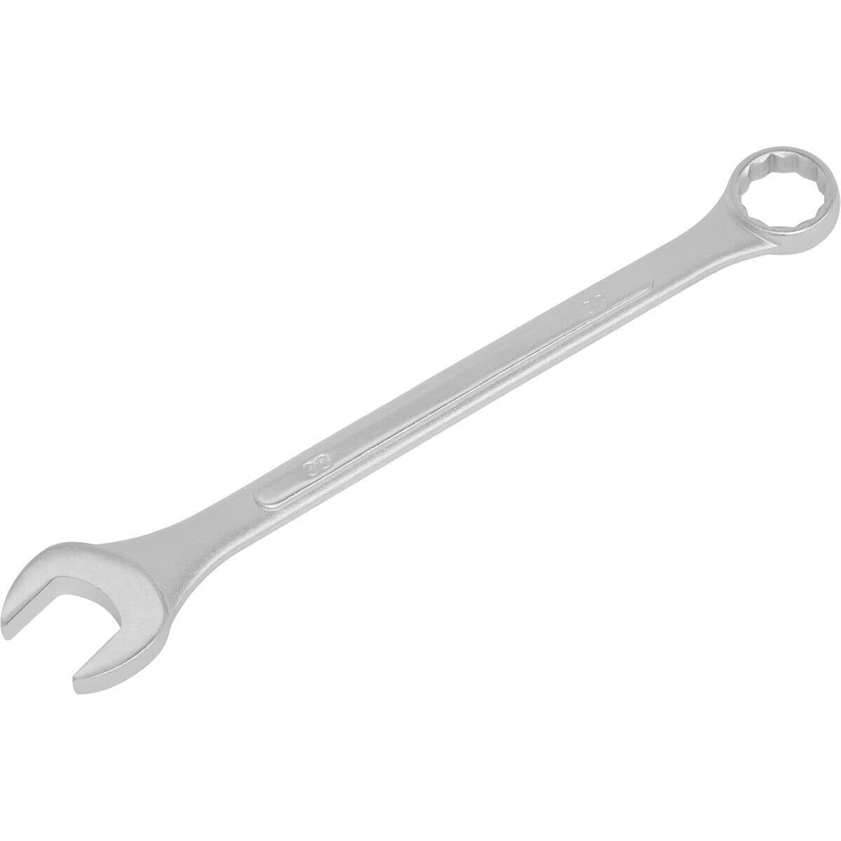 38mm Large Combination Spanner Drop Forged Steel Chrome Plated Polished Jaws