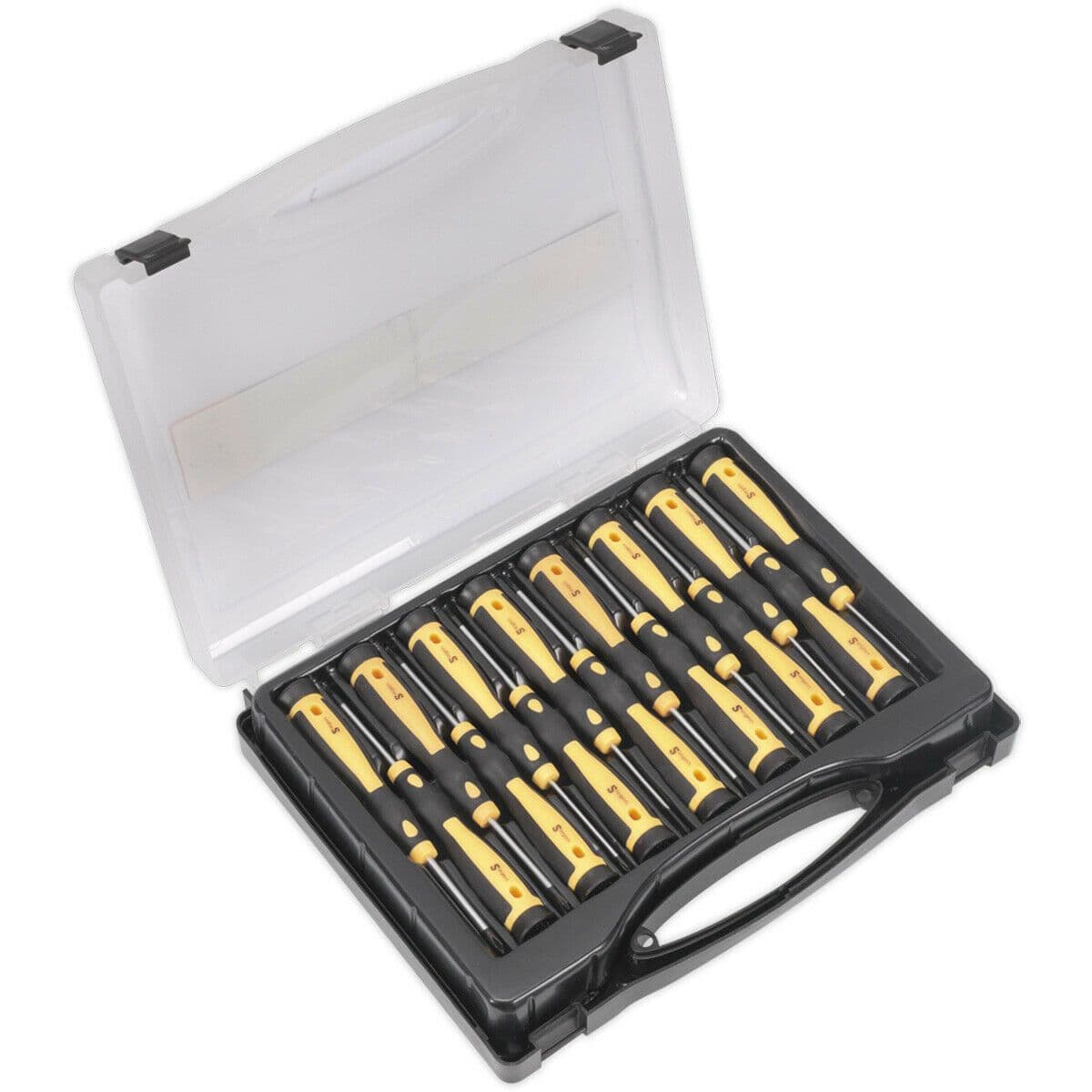 15 PACK Precision Microtip Screwdriver Set Mini Slotted Phillips TRX Security