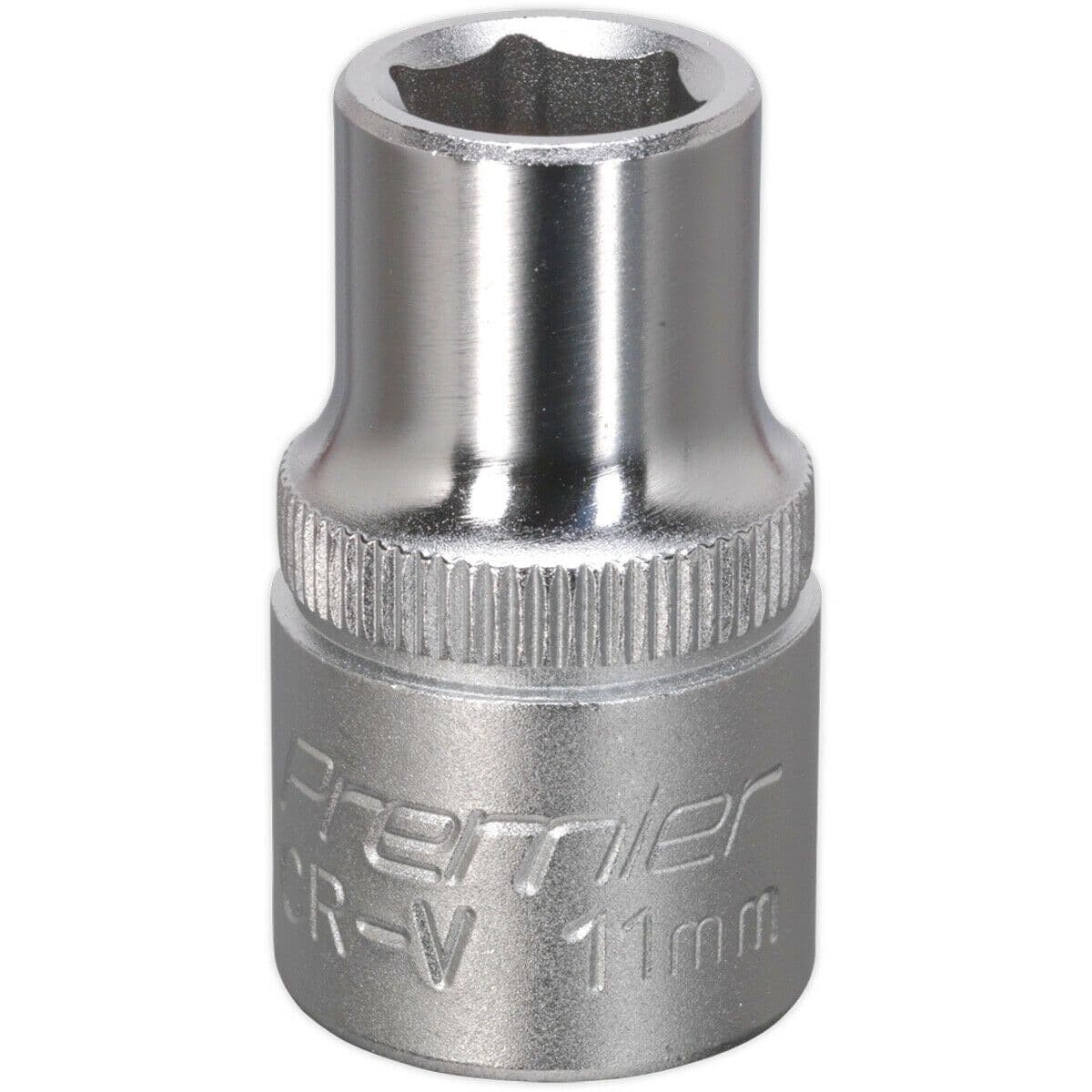11mm Steel Drive Socket 1 2" Square Drive Chrome Vanadium Wrench Socket