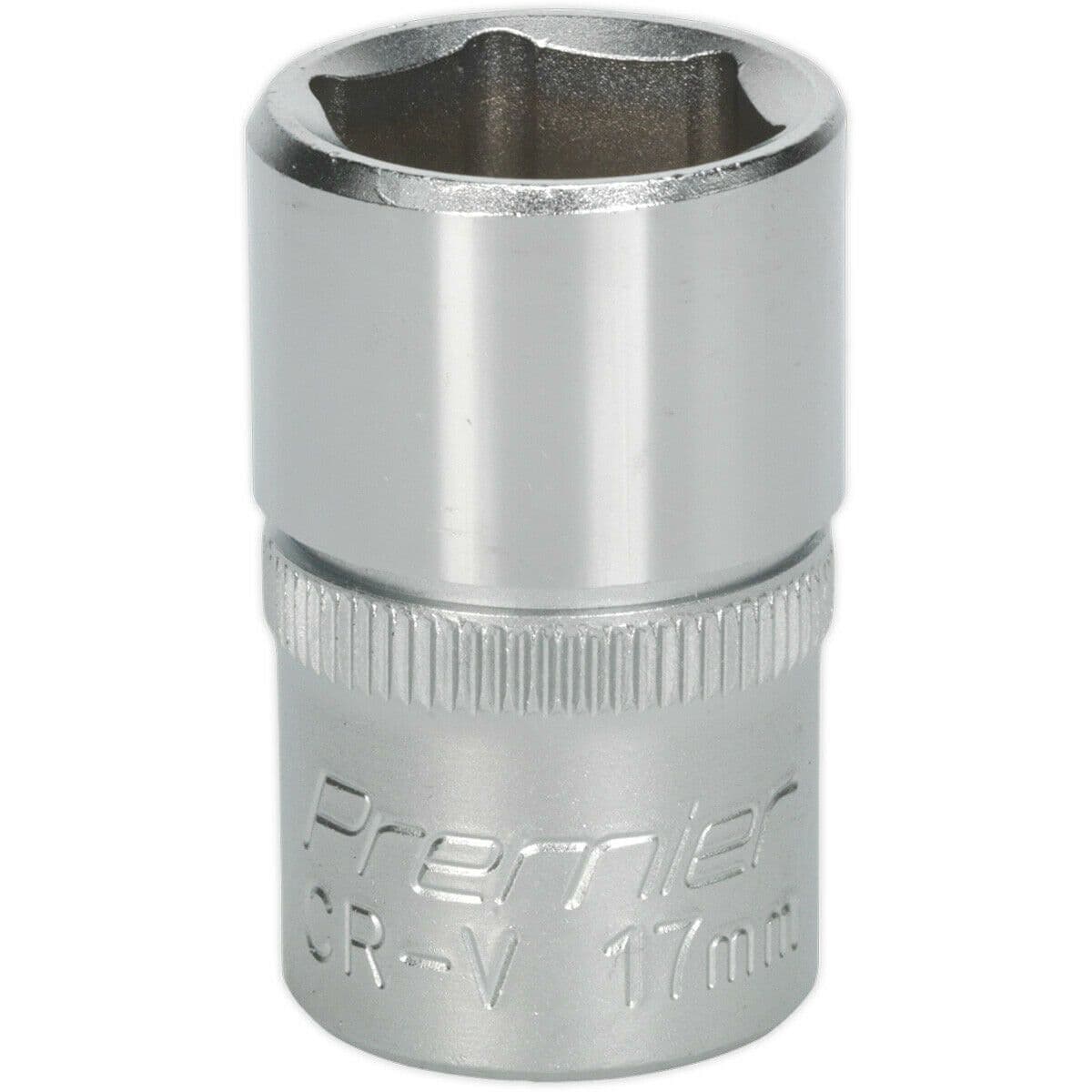 17mm Steel Drive Socket 1 2" Square Drive Chrome Vanadium Wrench Socket