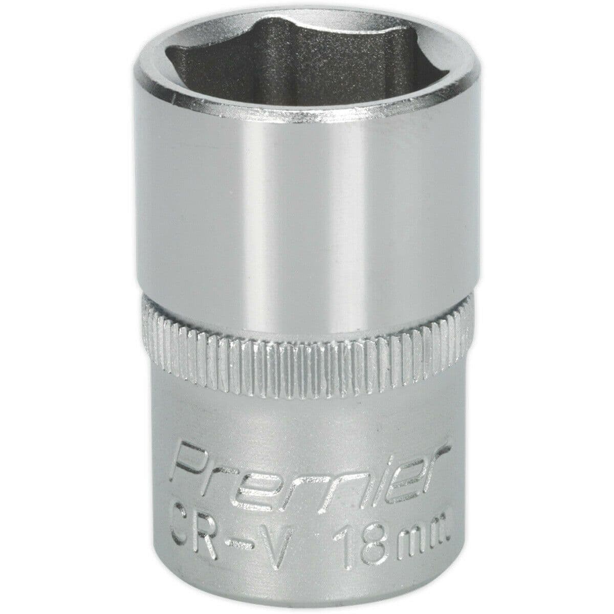 18mm Steel Drive Socket 1 2" Square Drive Chrome Vanadium Wrench Socket
