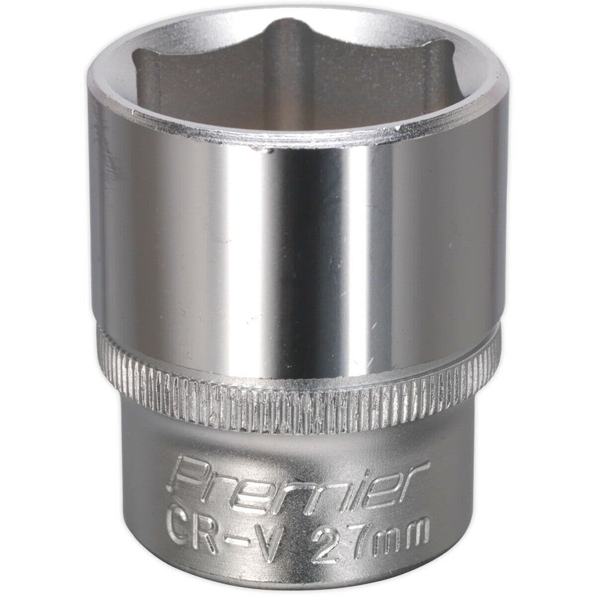 27mm Steel Drive Socket 1 2" Square Drive Chrome Vanadium Wrench Socket