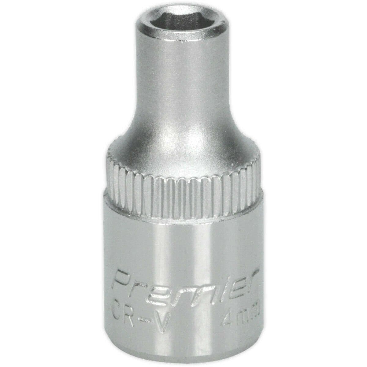 4mm Forged Steel Drive Socket - 1/4" Square Drive - Chrome Vanadium Socket