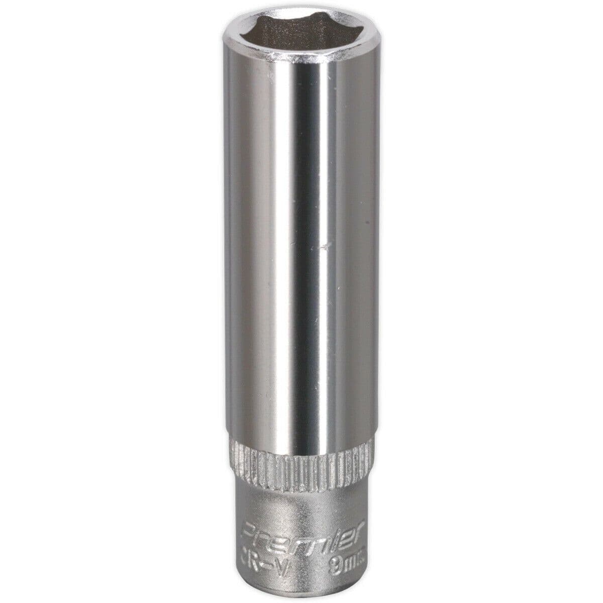 9mm Forged Steel Deep Drive Socket 1 4" Square Drive Chrome Vanadium Socket