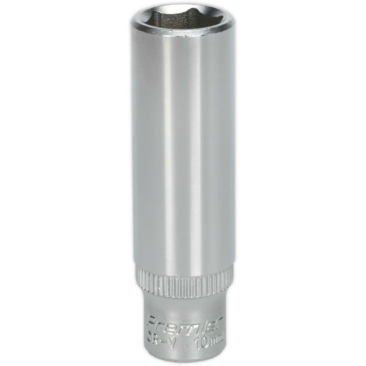 10mm Forged Steel Deep Drive Socket 1 4" Square Drive Chrome Vanadium Socket