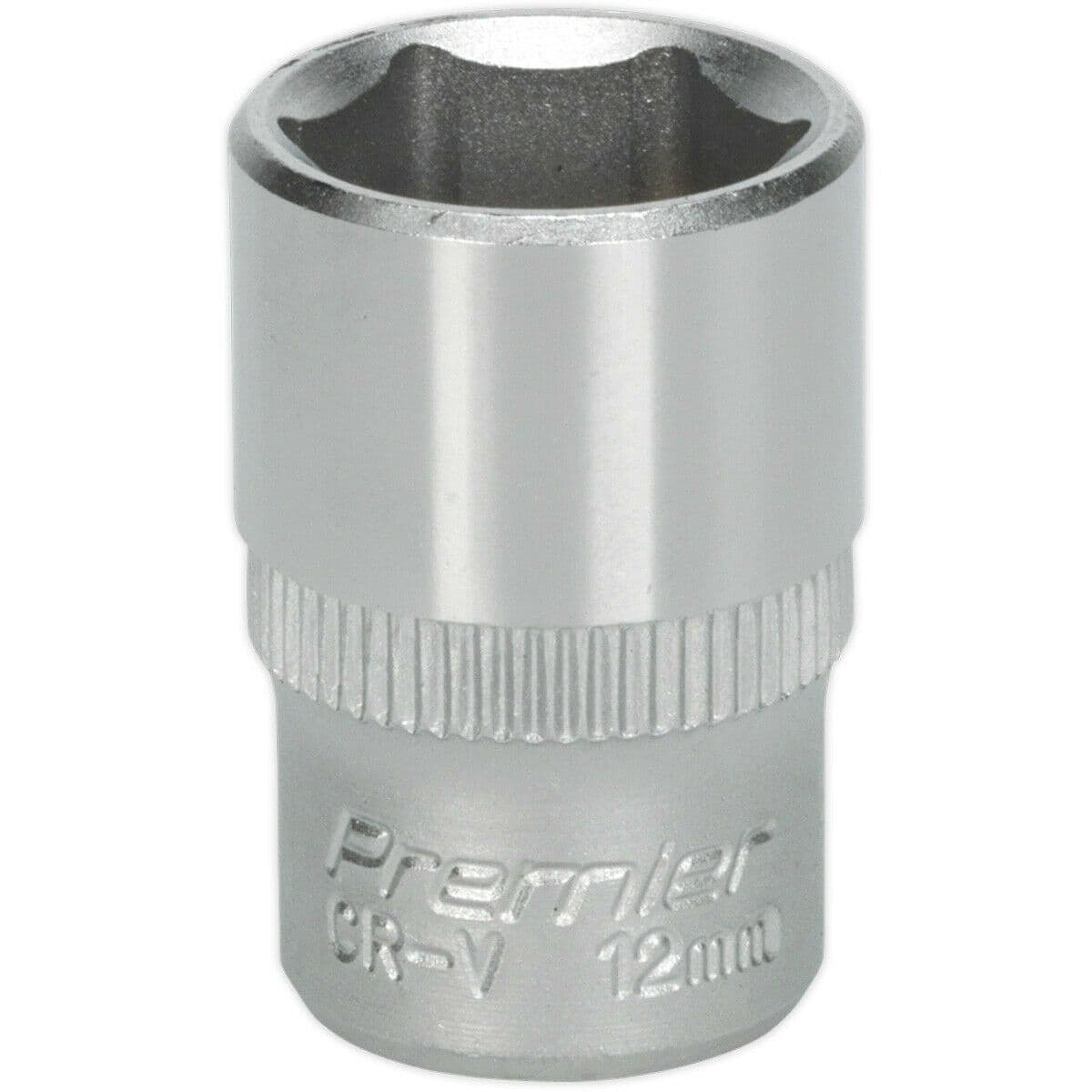 12mm Forged Steel Drive Socket - 1/4" Square Drive - Chrome Vanadium Socket