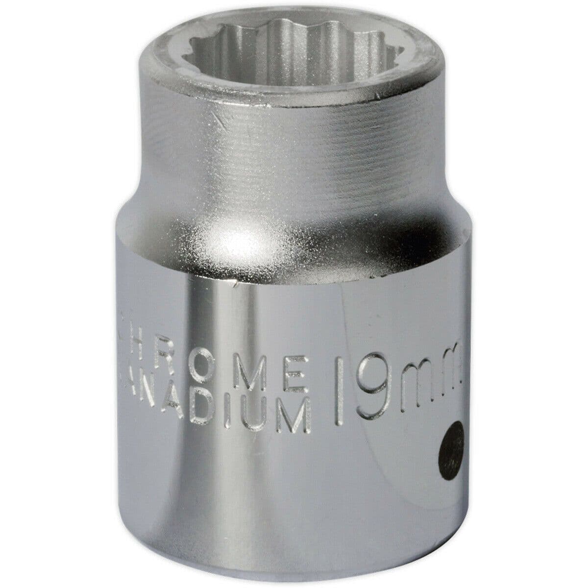 19mm Forged Steel Drive Socket 3 4" Square Drive Chrome Vanadium Socket