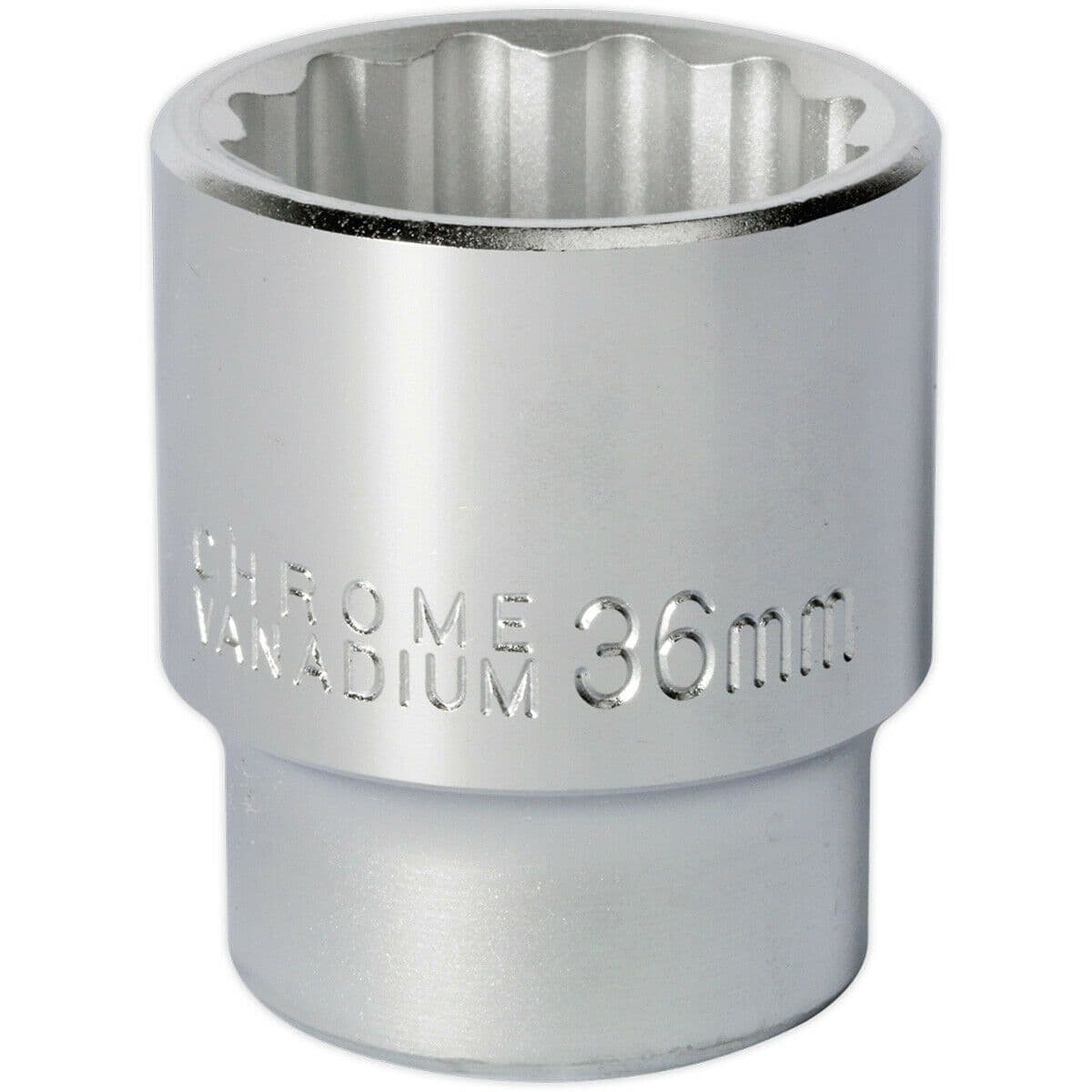 36mm Forged Steel Drive Socket 3 4" Square Drive Chrome Vanadium Socket