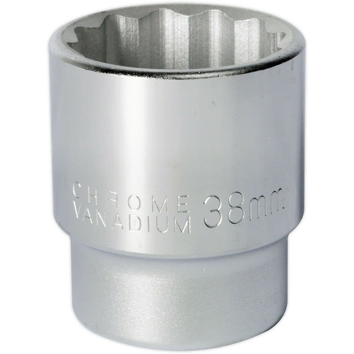 38mm Forged Steel Drive Socket 3 4" Square Drive Chrome Vanadium Socket