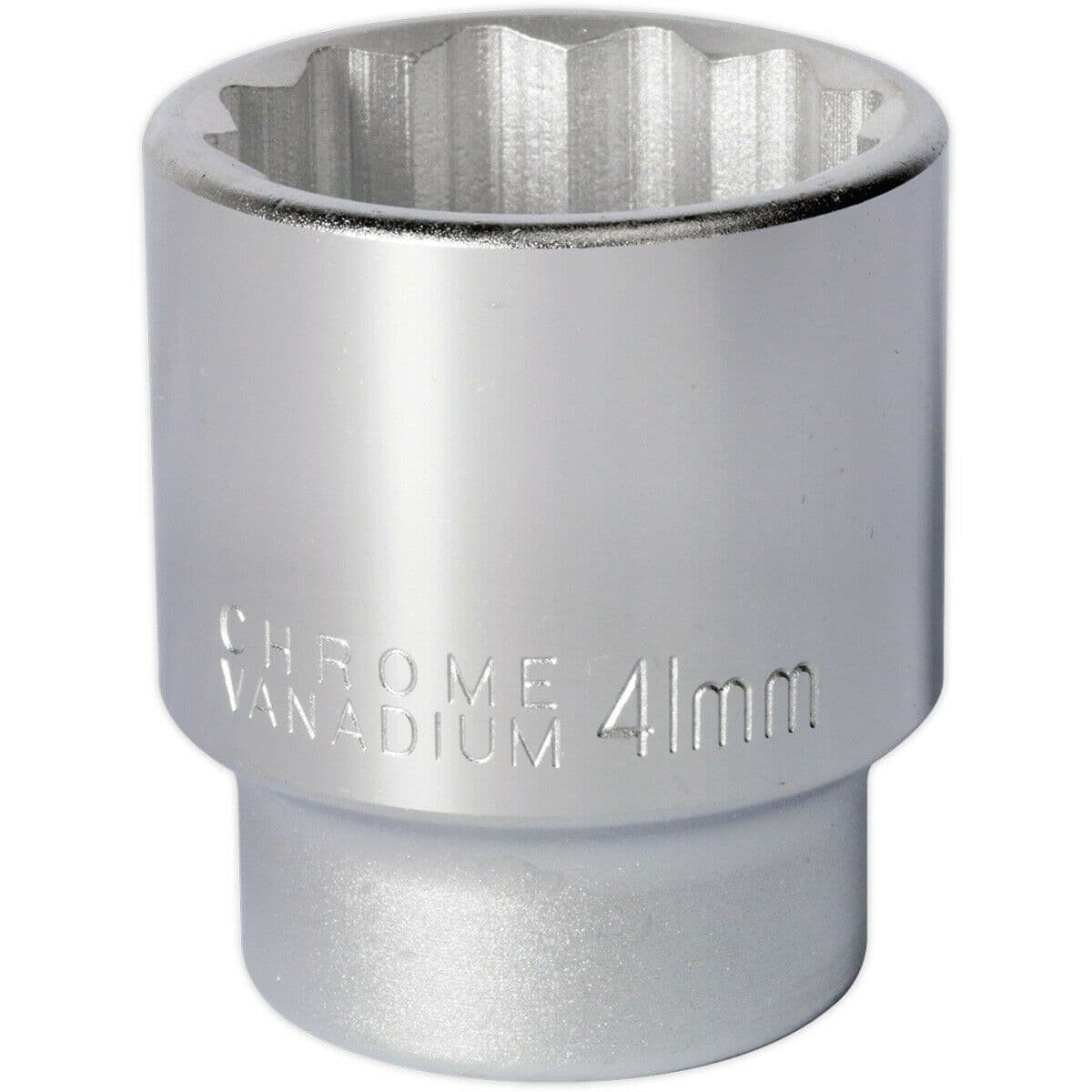41mm Forged Steel Drive Socket 3 4" Square Drive Chrome Vanadium Socket