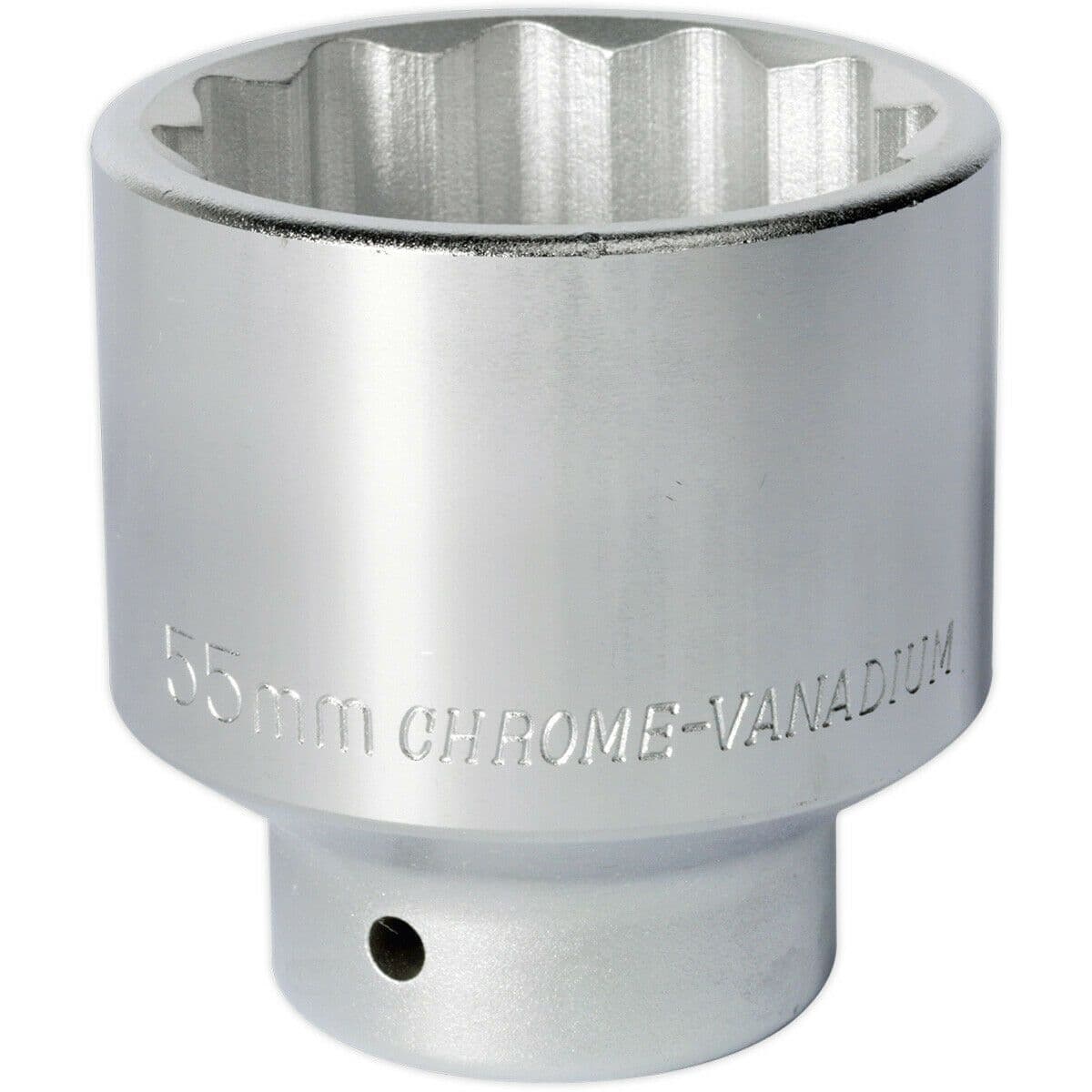 55mm Forged Steel Drive Socket 3 4" Square Drive Chrome Vanadium Socket