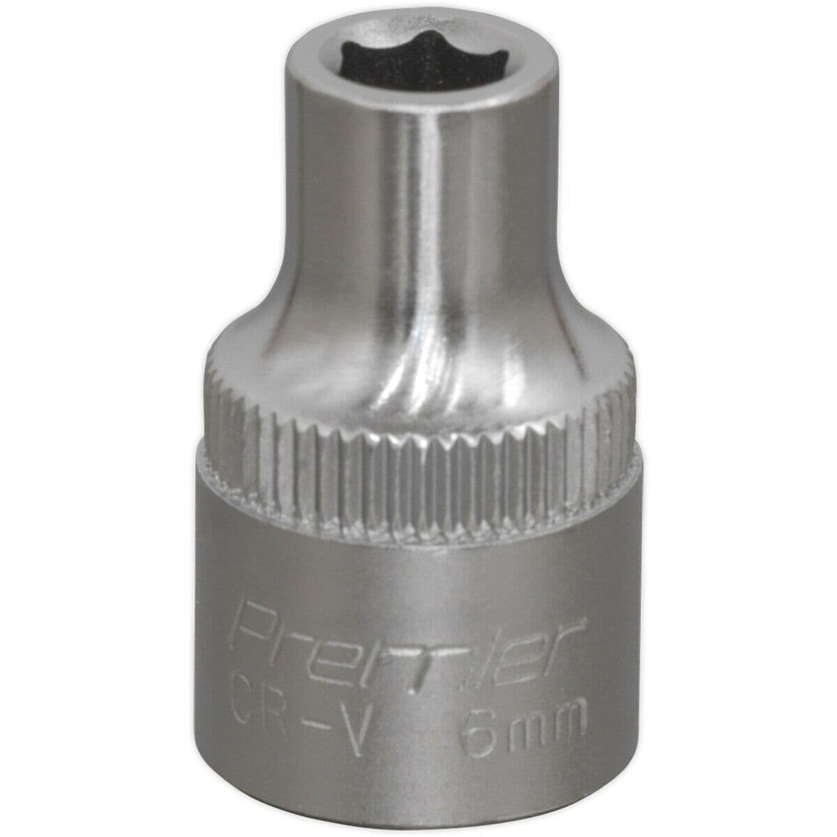 6mm Forged Steel Drive Socket 3 8" Square Drive Chrome Vanadium Socket