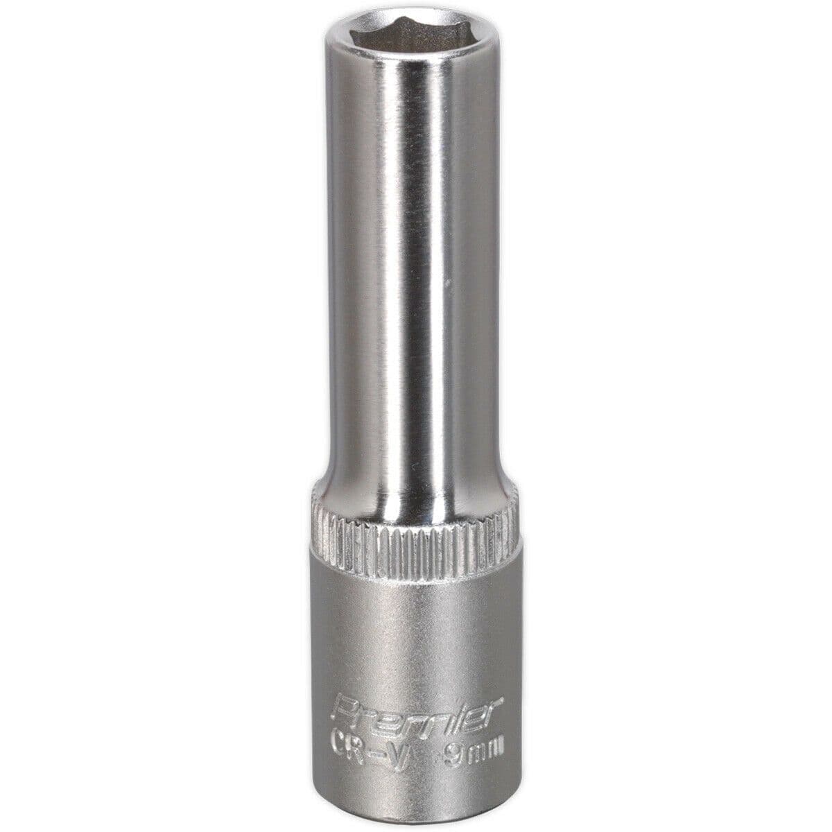 9mm Forged Steel Deep Drive Socket 3 8" Square Drive Chrome Vanadium Socket