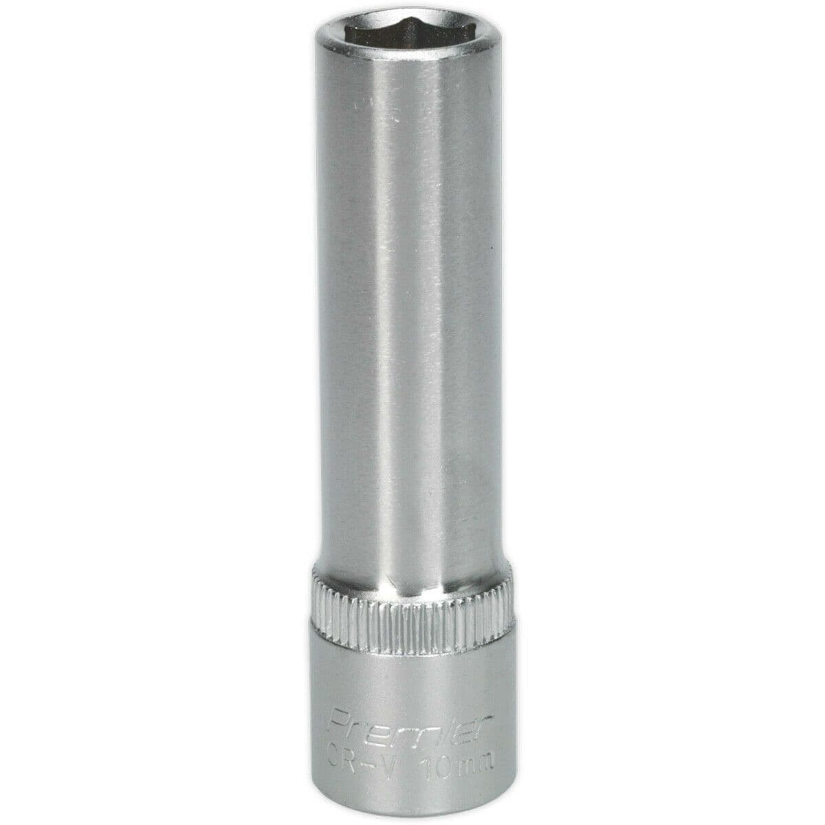 10mm Forged Steel Deep Drive Socket 3 8" Square Drive Chrome Vanadium Socket