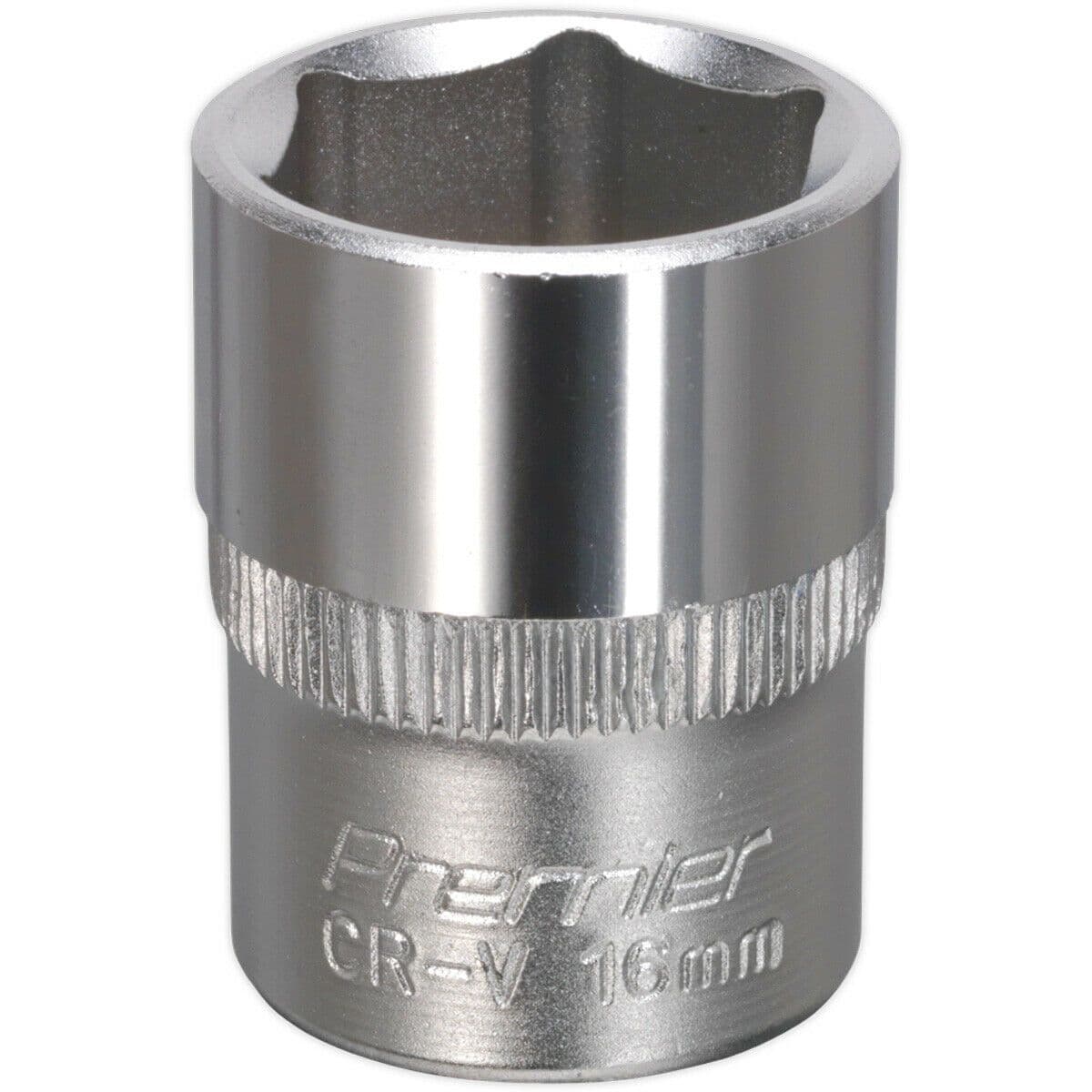 16mm Forged Steel Drive Socket 3 8" Square Drive Chrome Vanadium Socket