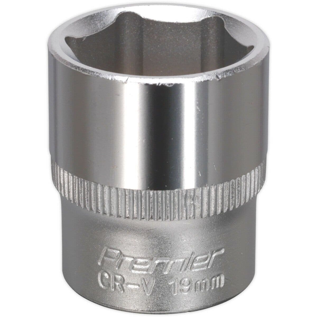 19mm Forged Steel Drive Socket 3 8" Square Drive Chrome Vanadium Socket
