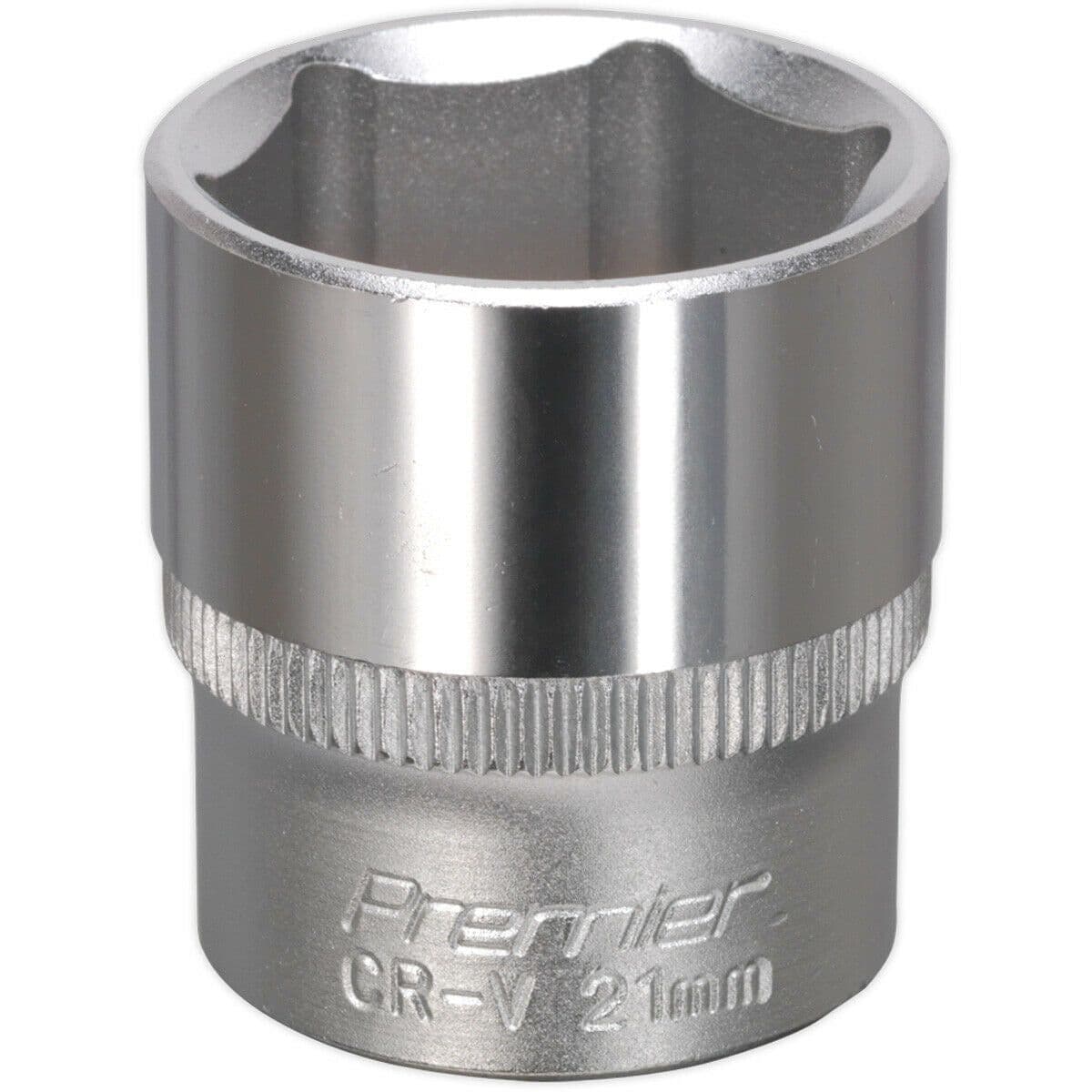 21mm Forged Steel Drive Socket 3 8" Square Drive Chrome Vanadium Socket
