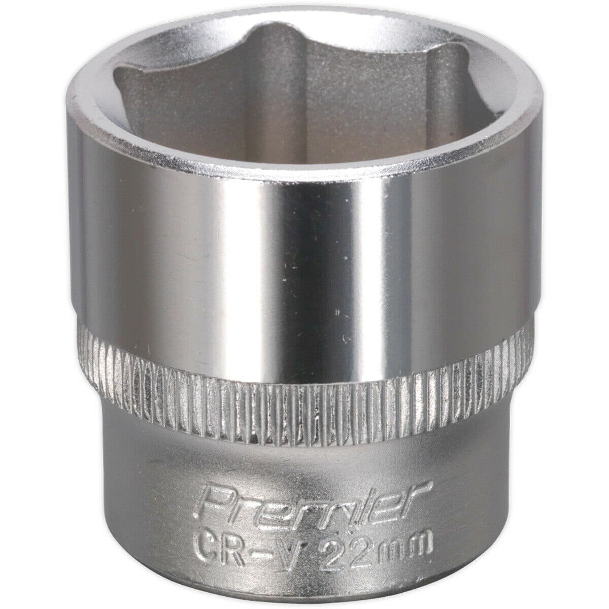 22mm Forged Steel Drive Socket 3 8" Square Drive Chrome Vanadium Socket