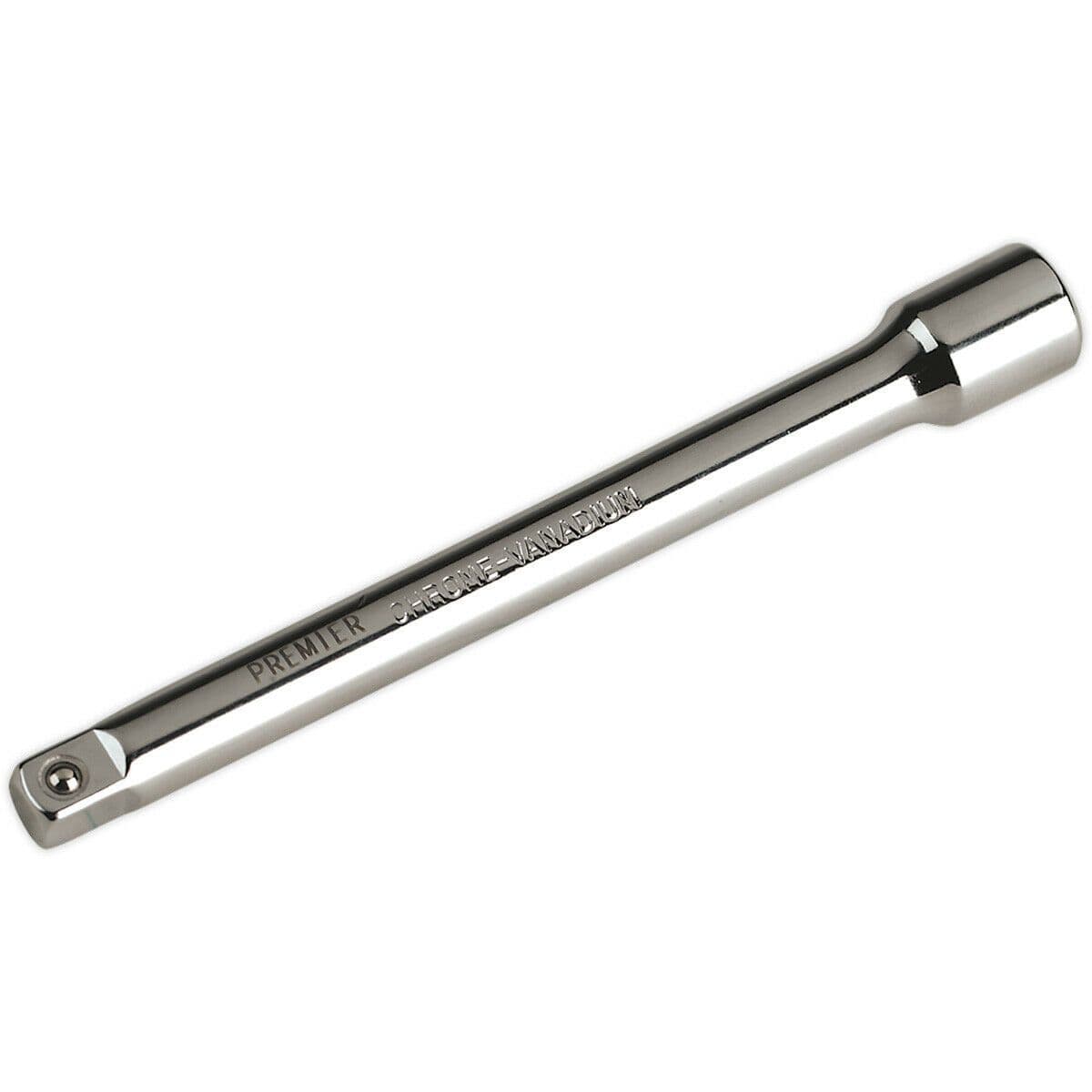 150mm Forged Steel Extension Bar 3 8" Sq Drive Spring Ball Socket Retainer