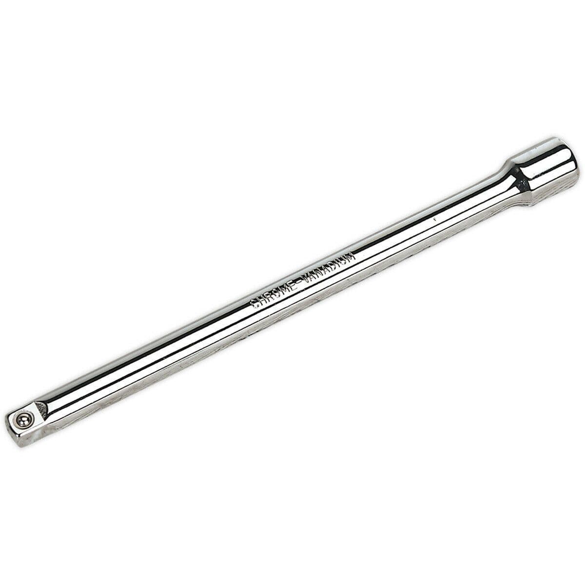 200mm Forged Steel Extension Bar 3 8" Sq Drive Spring Ball Socket Retainer