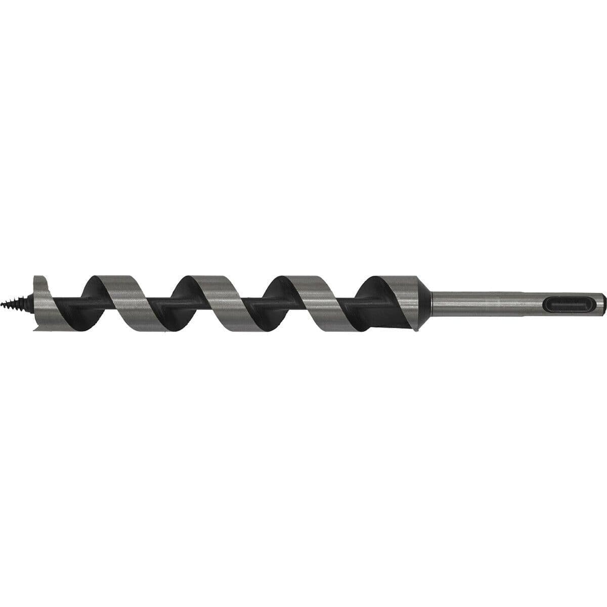 22 x 235mm SDS Plus Auger Wood Drill Bit Fully Hardened Smooth Drilling