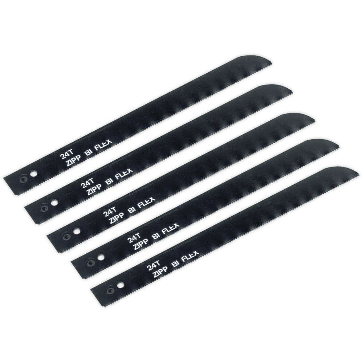 5 PACK HSS Air Jigsaw Saw Blades 24 TPI Reciprocating Multi Material