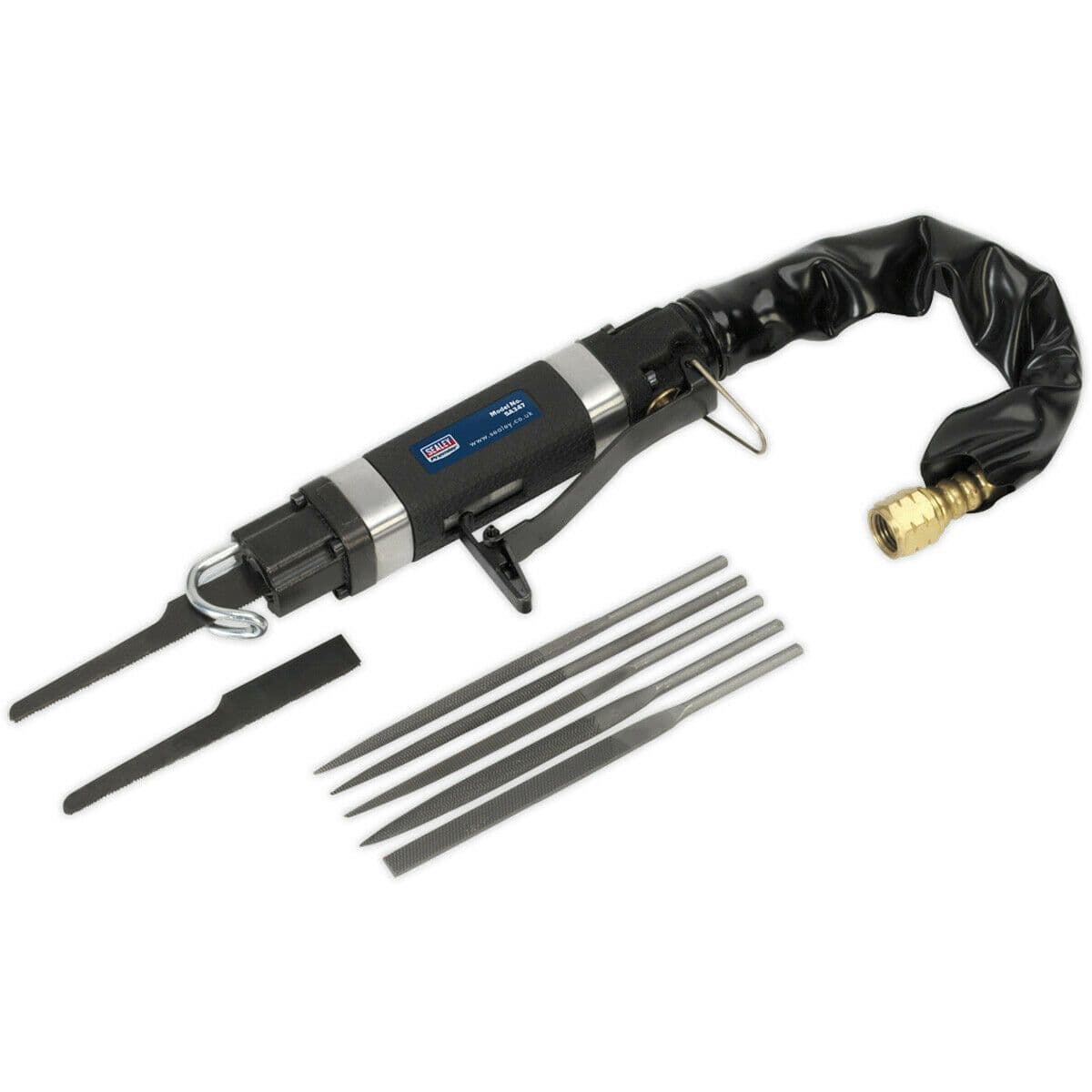 Mini Reciprocating Air Saw & Needle File 1 4" BSP Bodyshop Panel Cutting Tool
