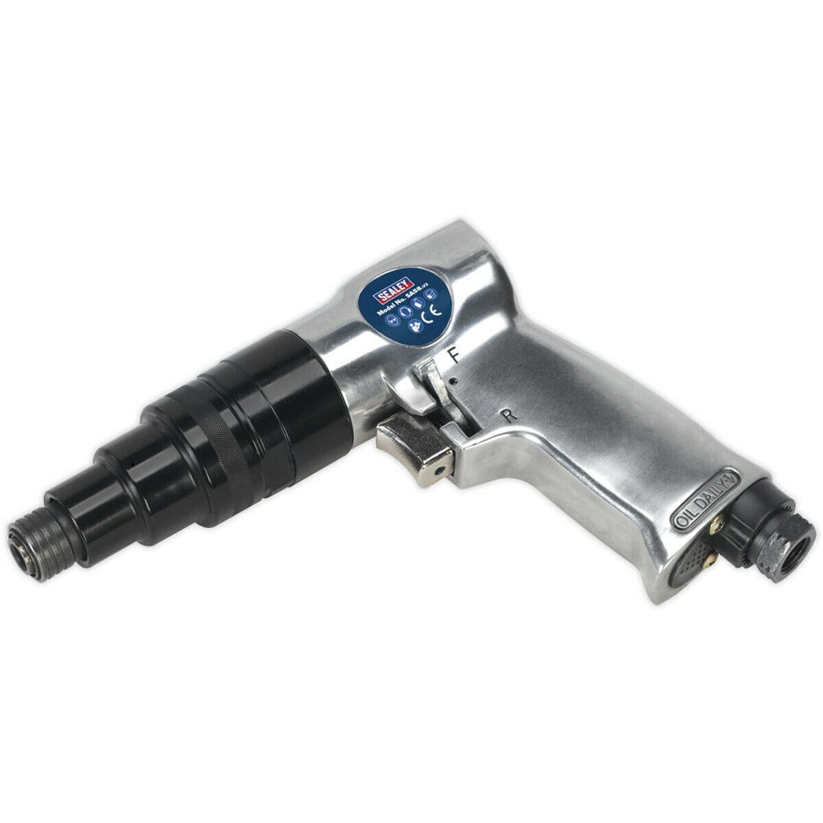 Pistol Grip Reversible Air Screwdriver 1 4" BSP High Torque Production Tool