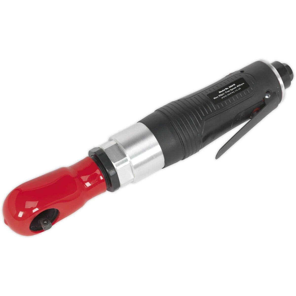Reactionless Air Operated Ratchet Wrench 3 8" Sq Drive Torque Regulator