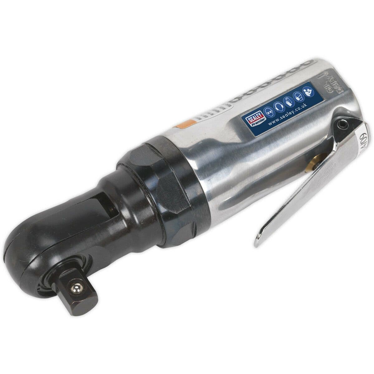 Super Stubby Air Powered Ratchet Wrench 3 8" Sq Drive Ratchet Yoke