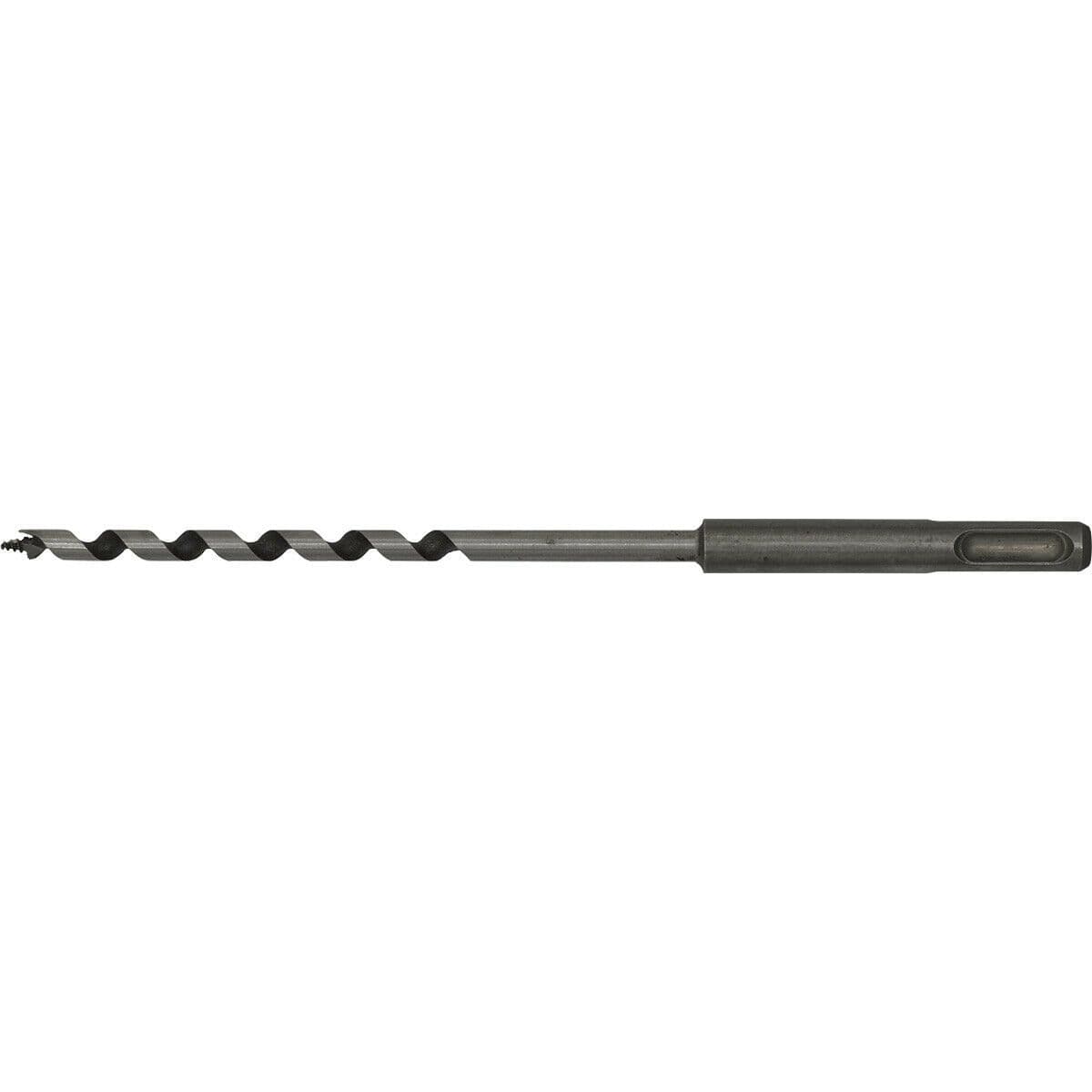 6 x 200mm SDS Plus Auger Wood Drill Bit Fully Hardened Smooth Drilling